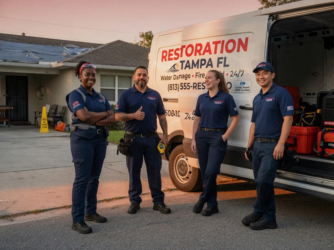 Water Damage Restoration company in New Lothrop, MI